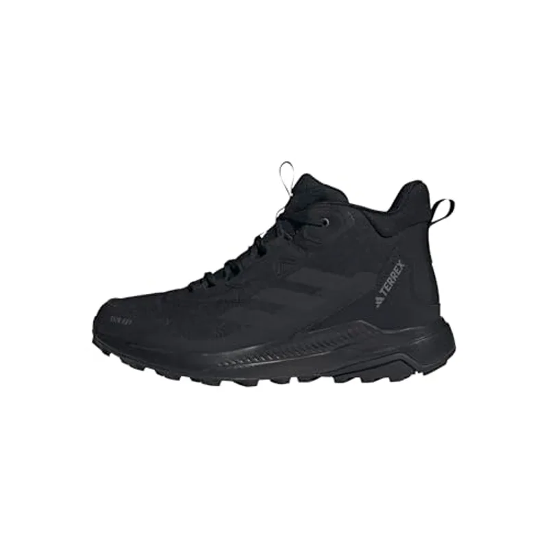 adidas Men's Terrex Anylander Mid Rain.RDY Hiking, Black/Black/Grey, 10.5