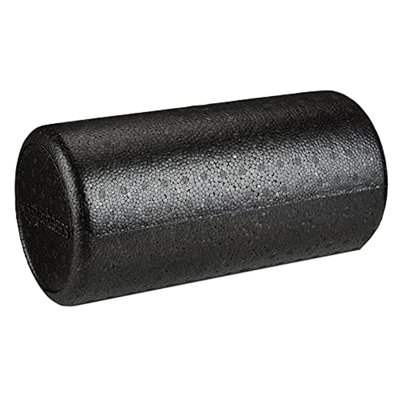 Amazon Basics High-Density Foam Roller for Exercise and Recovery, 12 Inches, Black