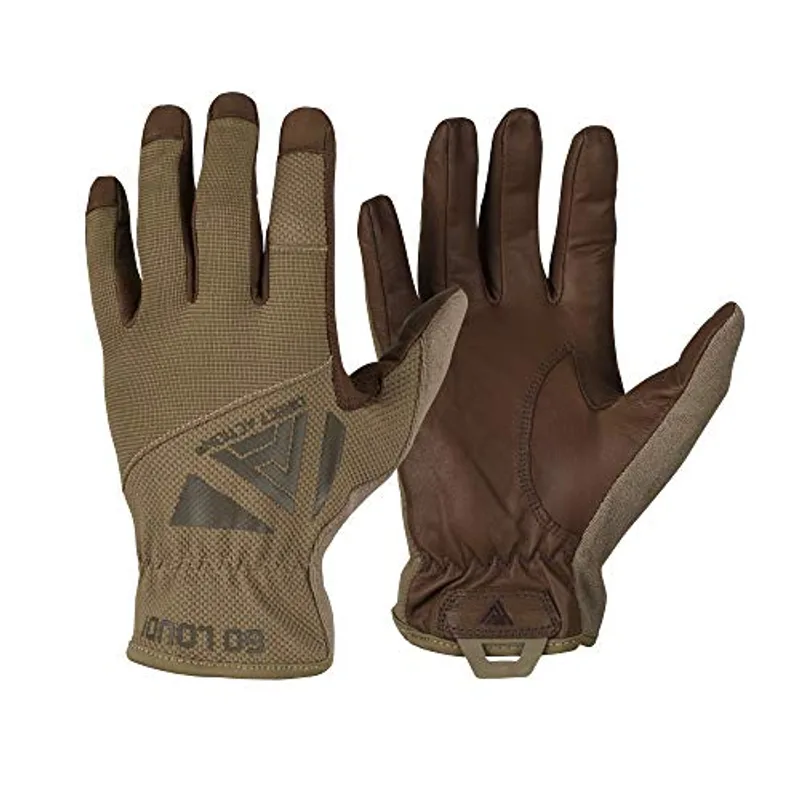 Direct Action Light Gloves Leather Coyote Brown XLarge