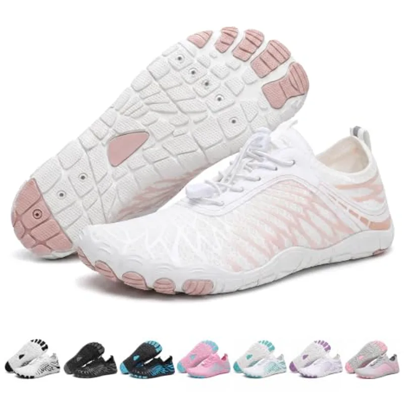 ELETON Barefoot Shoes Women Men Hiking Water Shoes Wide Toe Box Zero Drop
