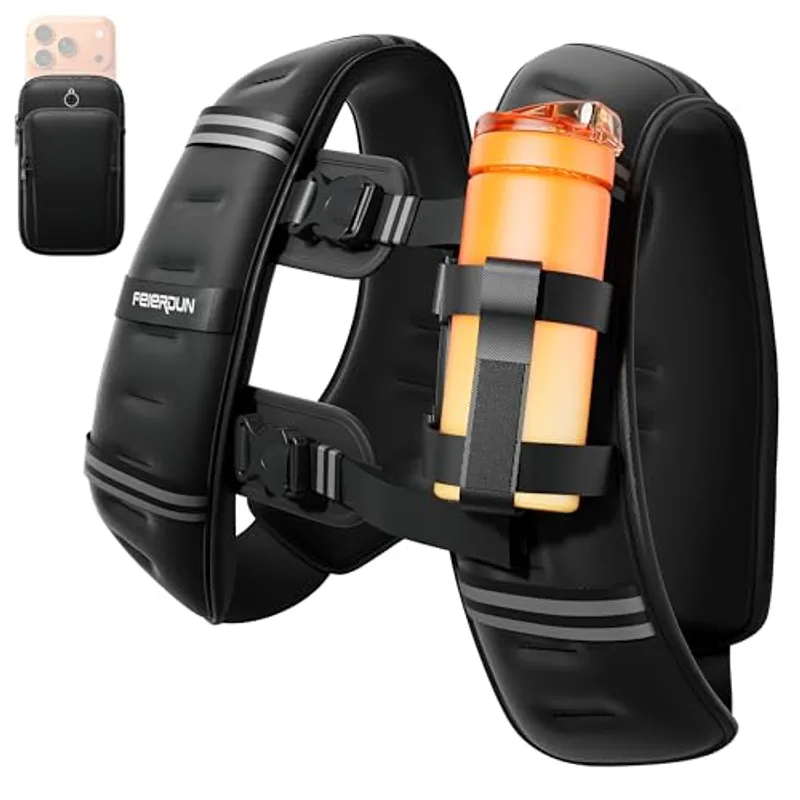FEIERDUN 12LB Weighted Vest Black