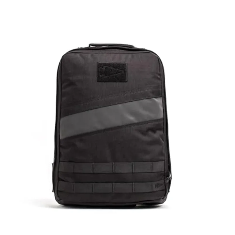 GORUCK Rucker 4.0 15L Black - Purpose Built Rucking Backpack, Military Weight Training Rucksack w/Ruck Plate Pocket and Extra Padded Straps