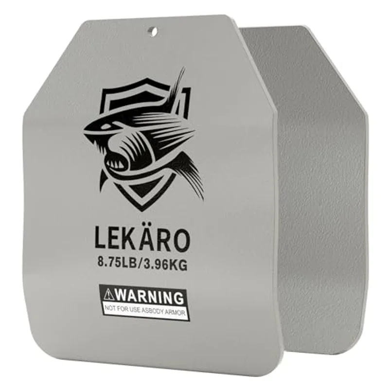 LEKÄRO Curved Steel Ruck Plates 8.75lb Pair