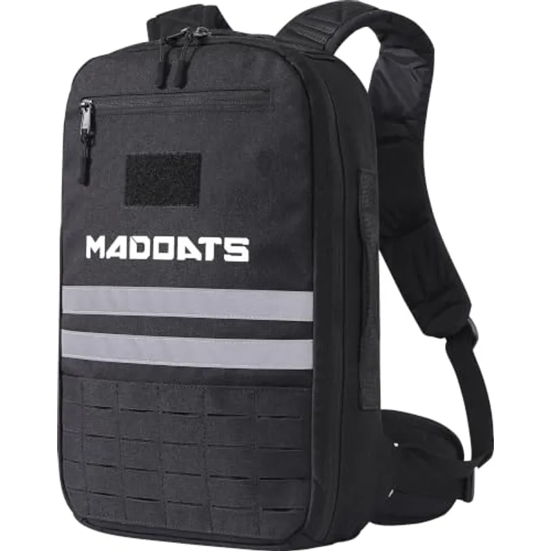 Madoats MD 24L Weighted Rucking Backpack – Multi-Pocket Load Carrier with Adjustable Straps, Chest & Hip Support for Fitness, Training and Rucking