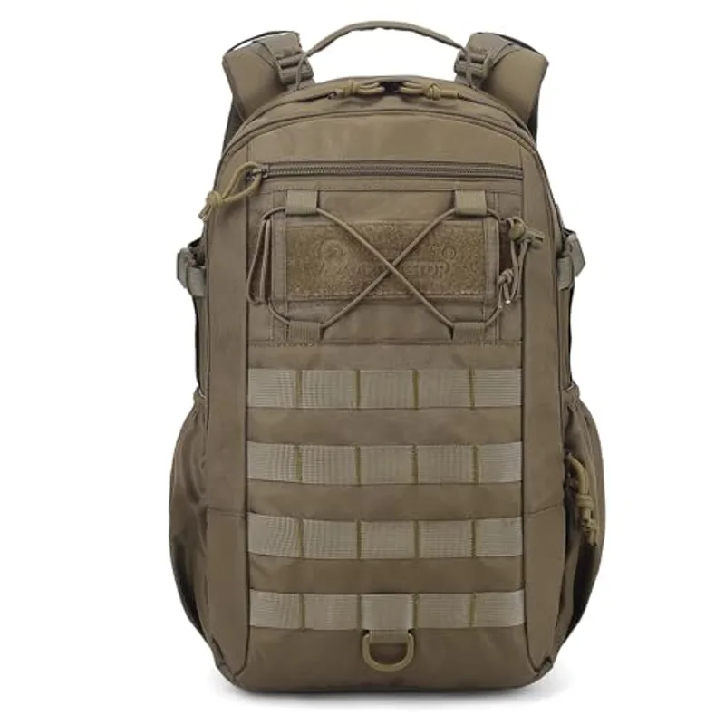 Mardingtop Small Hiking Backpack for Men 20L Military Tactical Molle Rucksack Daypack for Hiking,Travel,Camping