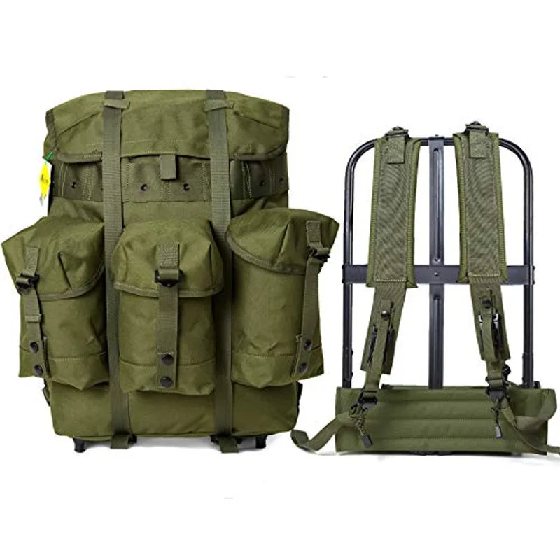 MT Military Alice Pack Medium Army Survival Combat ALICE Rucksack Backpack 50L Olive Drab
