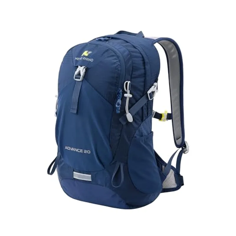 N NEVO RHINO 20L Hiking Internal Frame Backpack for Men Women, Travel Backpack Waterproof Camping Backpack Outdoor Daypack with Rain Cover