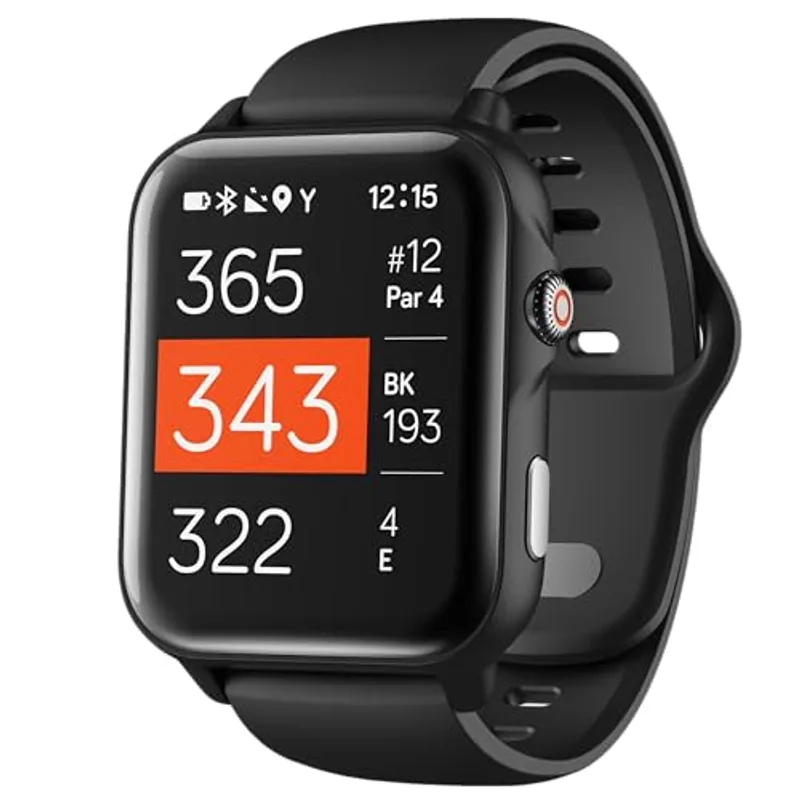 NAVO W1 Golf GPS Watch – Front, Middle & Back Distances, Hazard Tracking, No Subscription