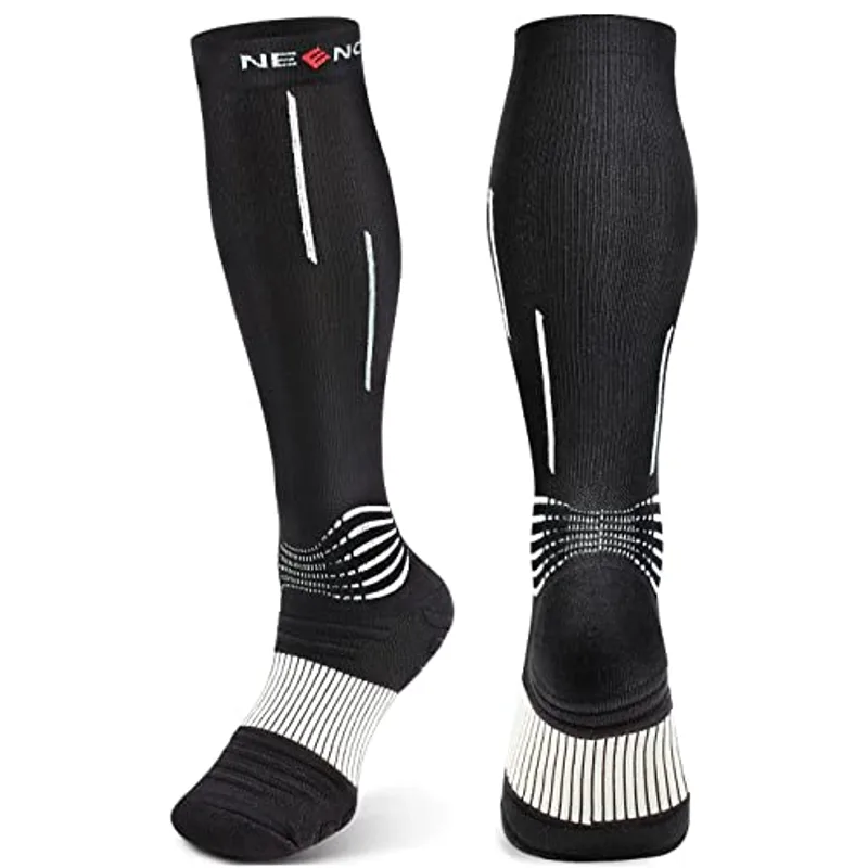 NEENCA Compression Socks, Medical Athletic Calf Socks for Injury Recovery & Pain Relief, Sports Protection—1 Pair, 20-30 mmhg