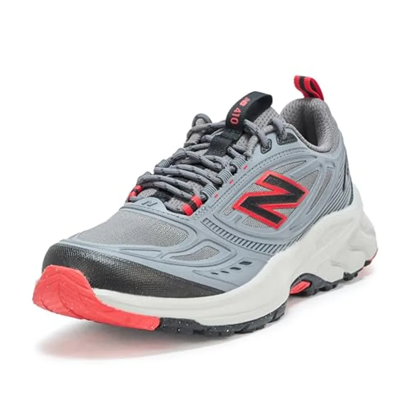New Balance Men's 410 V9 Trail Running Shoe, Castlerock/Black, 10