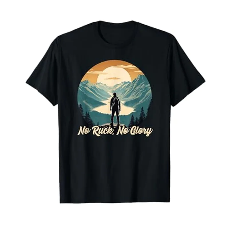 Rucking, No Ruck No Glory, Tactical Fitness, Ruck T-Shirt