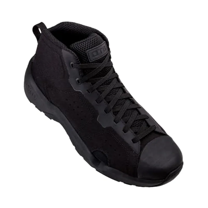 OTB Boots Pirata Mid Tactical Boots – Lightweight Maritime Combat Boot, Quick-Dry Drainage System, High-Traction Grip Stik Outsole, Durable Cordura Military & Outdoor Footwear (Black, 10 Wide, US Footwear Size System, Adult, Men, Numeric, Wide, 10)