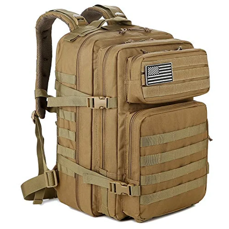 QT&QY 45L Military Tactical Backpack