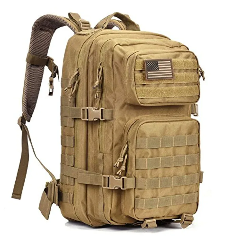 REEBOW GEAR Military Tactical Backpack Army 3 Day Assault Pack Molle Bag Rucksack