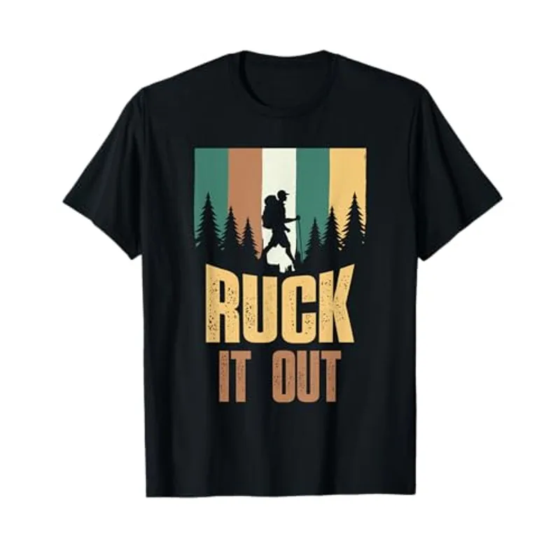 Ruck It Out Backpack Workout Rucking T-Shirt