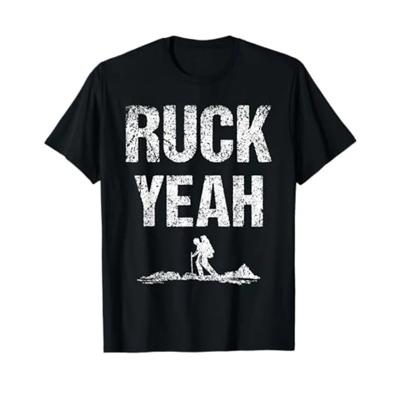 Ruck Yeah Workout Rucksack Backpack Rucking T-Shirt