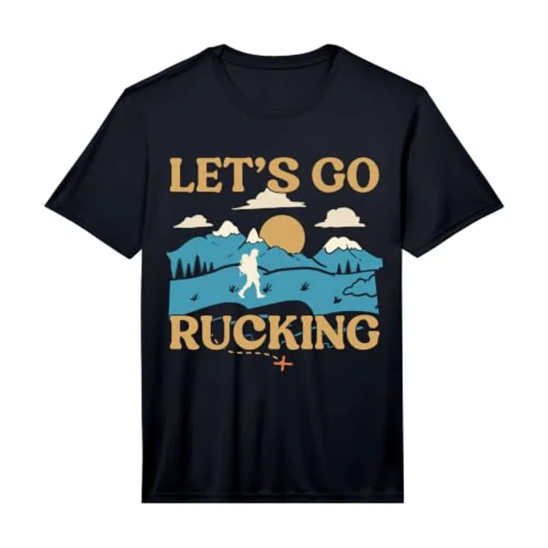Mens Rucking, Tactical Fitness, Let's Go Rucking Performance T-Shirt