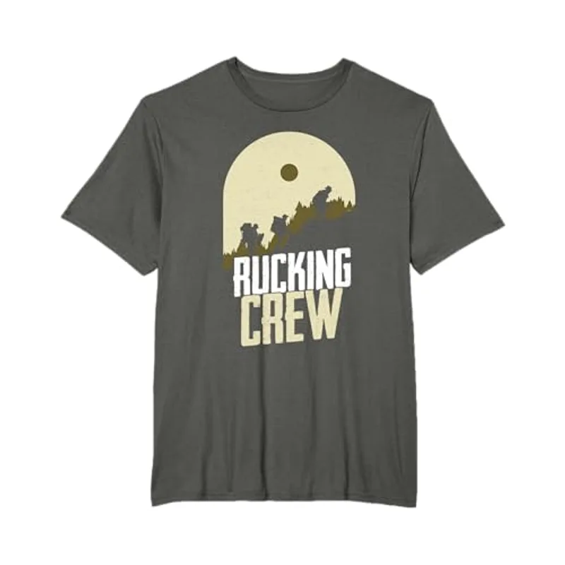 Rucking Crew Backpack Ruck Workout Rucking T-Shirt