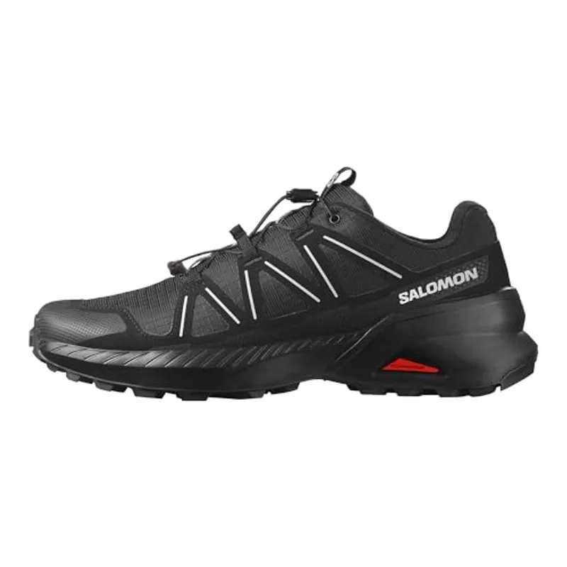 Salomon Men’s Speedcross Peak Trail Running Shoes - Black/Black/Glacier Gray - 10.5 Medium