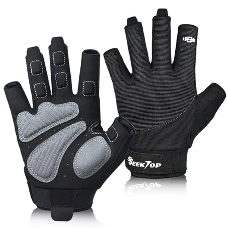 Seektop Workout Gloves for Men and Women, Weight Lifting Gloves with Full Protection, Excellent Grip, Gym, Breathable Exercise Gloves for Weightlifting, Fitness, Training