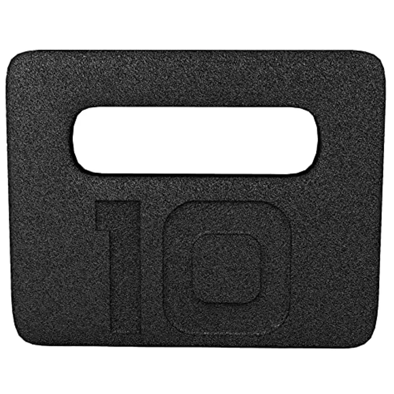 Signature Fitness Fitvids Cast Iron Plate – Weighted Plate for Swings – 10 pounds – Black