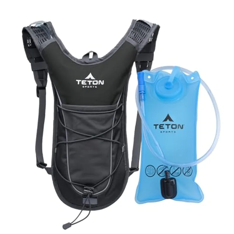 Teton Trailrunner Hydration Backpacks– Hydration Backpack for Hiking, Running, Cycling, Biking, 2L Hydration Bladder Included