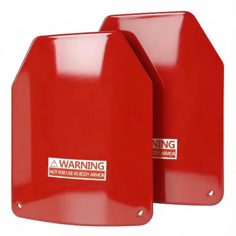 Weight Vest Plate Curved Weighted Plates for Weight Vest 5.5lb/11lb per Pairs for Running, Strength Training (Red:5.5LB(2.75LB*2))