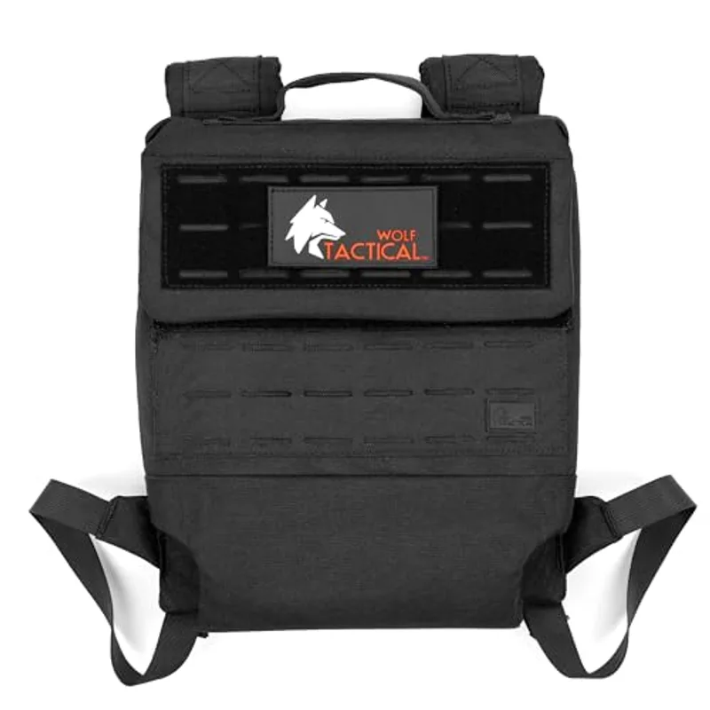 WOLF TACTICAL Men’s Weighted Backpack - Rucking Backpack for Training, Strength, Running