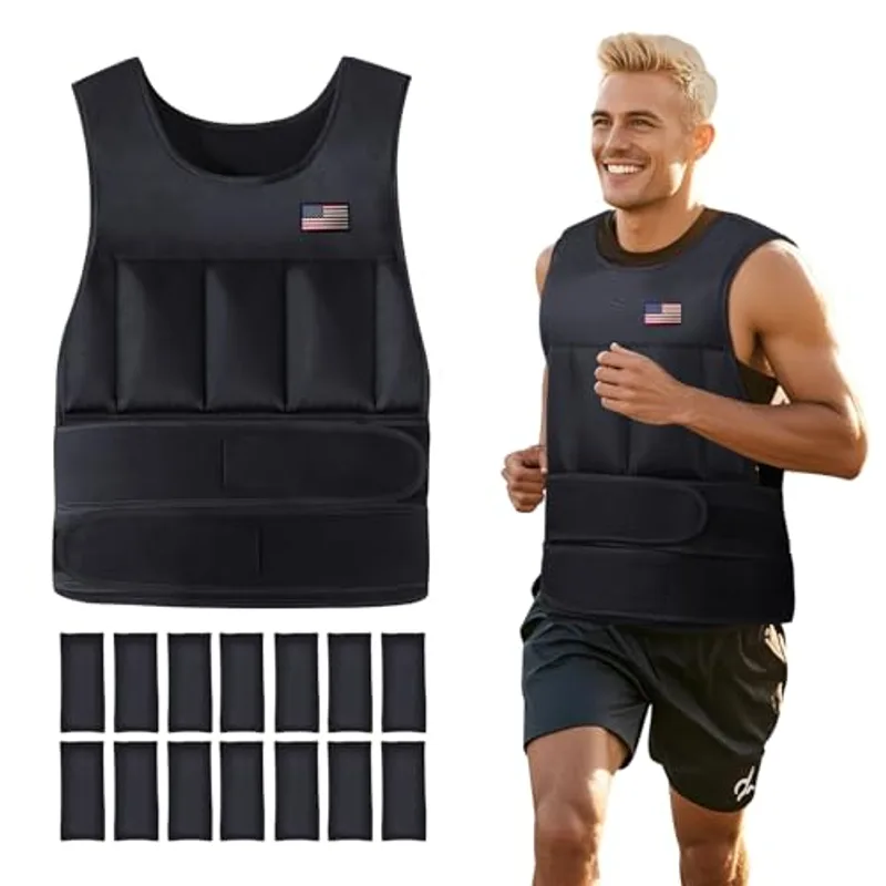 Wolliwa Adjustable Weighted Vest (2–20 lbs)